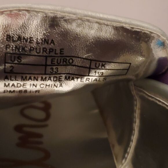 SAM EDELMAN Blane Lina Slip On Sneakers Size 2 - Picture 12 of 12